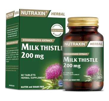 Nutraxin Milk Thistle - Deve Dikeni Gıda Takviyesi