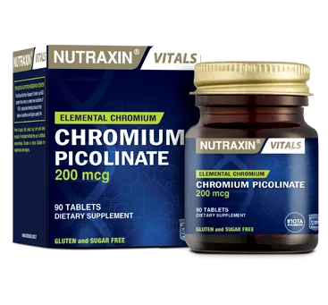Nutraxin Chromium Picolinate - Krom Takviyesi