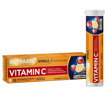 Nutraxin Efervesan - Vitamin C-D-ZINC