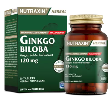 Nutraxin Gingko Biloba - Bitkisel Besin Takviyesi