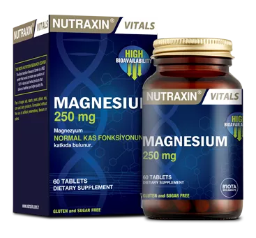 Nutraxin Magnesium Citrate - Magnezyum Takviyesi