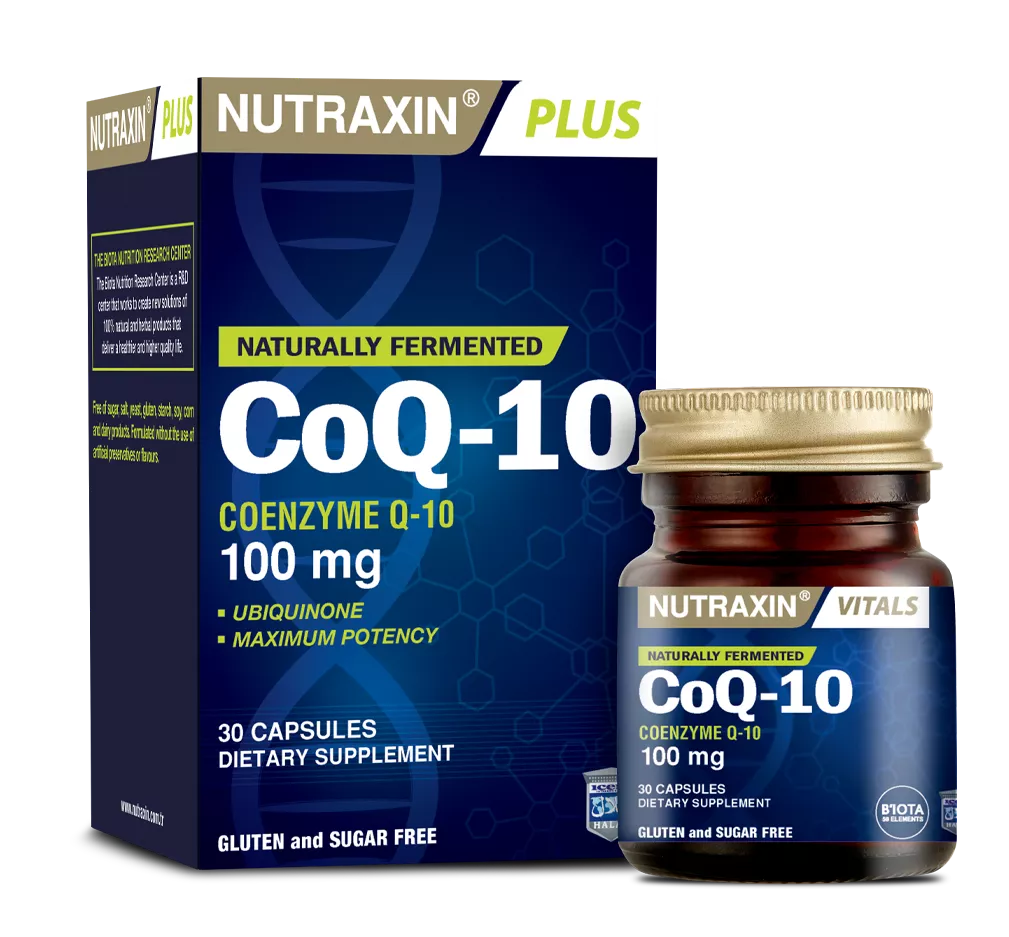 Nutraxin Koenzim Q-10 - Jelatin Kapsül