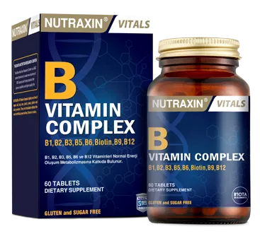 Nutraxin B Vitamin Complex - B Vitamini Takviyesi