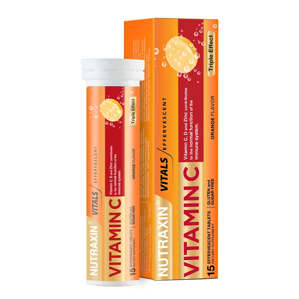  Effervescent Vitamin C-D-Zinc