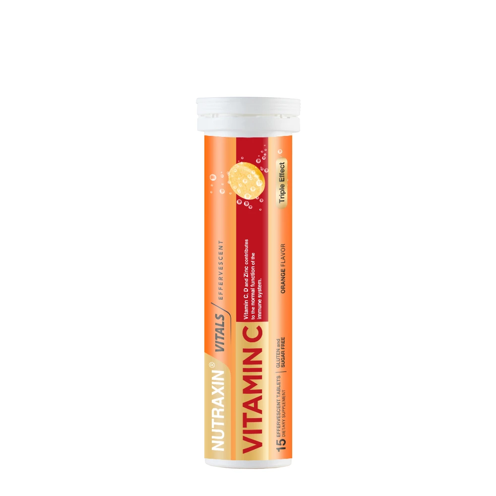  Effervescent Vitamin C-D-Zinc
